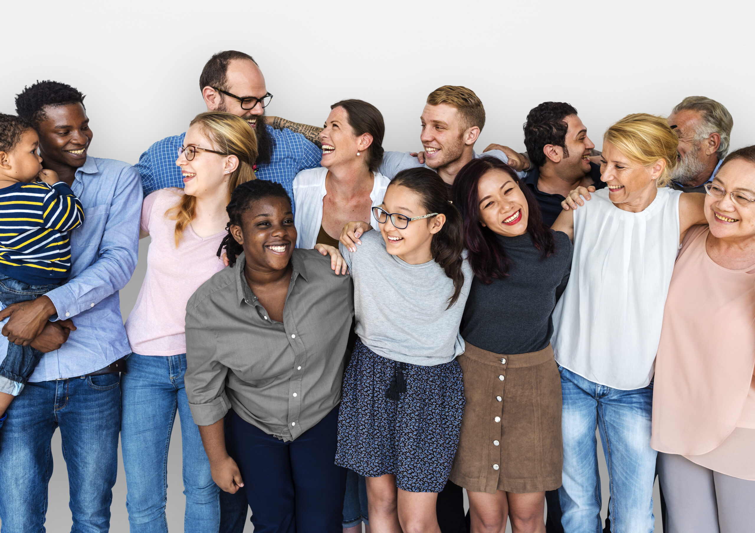 the-dos-and-donts-of-customer-service Diverse Group of People Together Studio Portrait