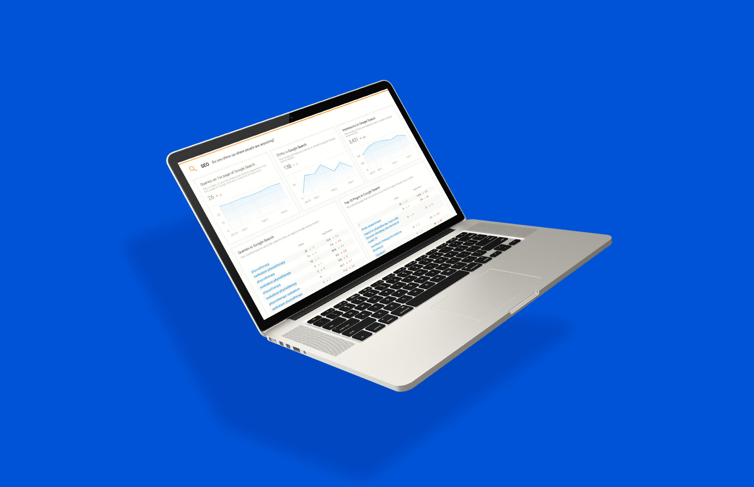 Google Search Console Mock Up