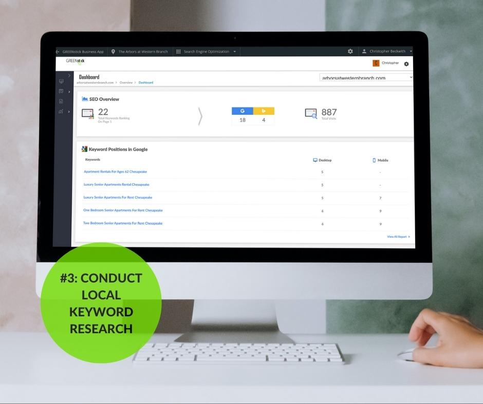 conduct local keyword research