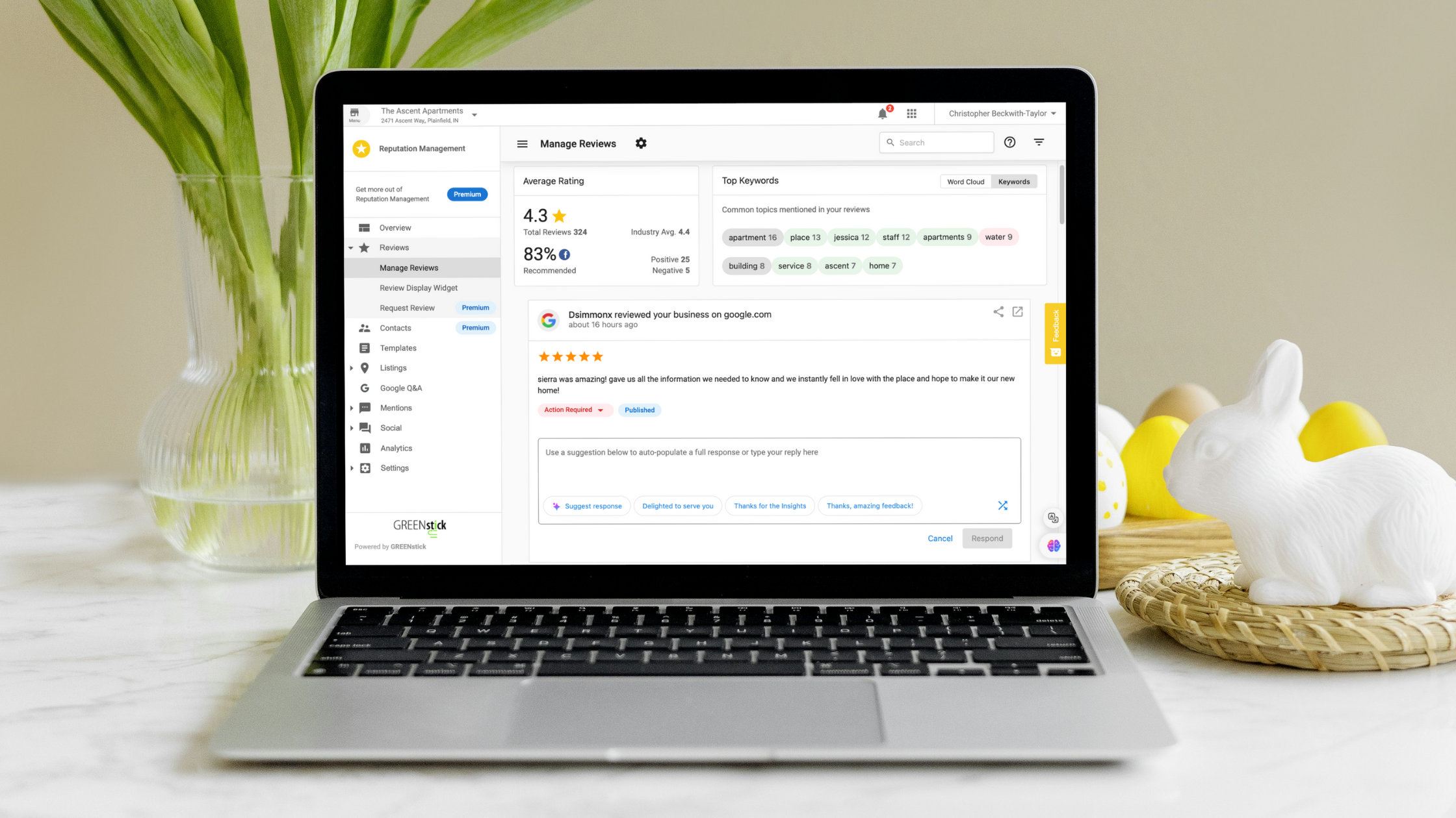 The Ultimate Reputation Management Guide GREENstick Marketing, Inc.