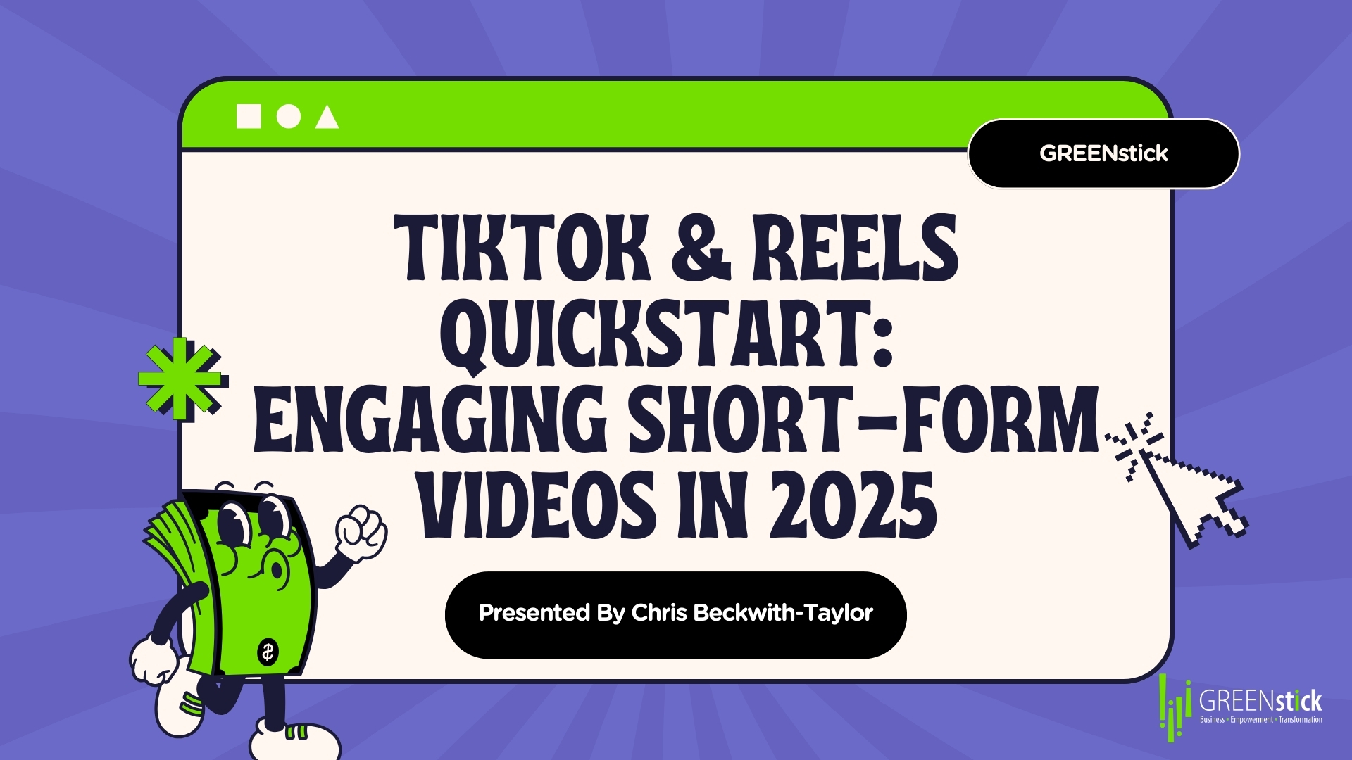 TikTok & Reels Quickstart Engaging Short-Form Videos In 2025